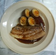 豚の角煮、低温調理器、圧力鍋は終わったの写真