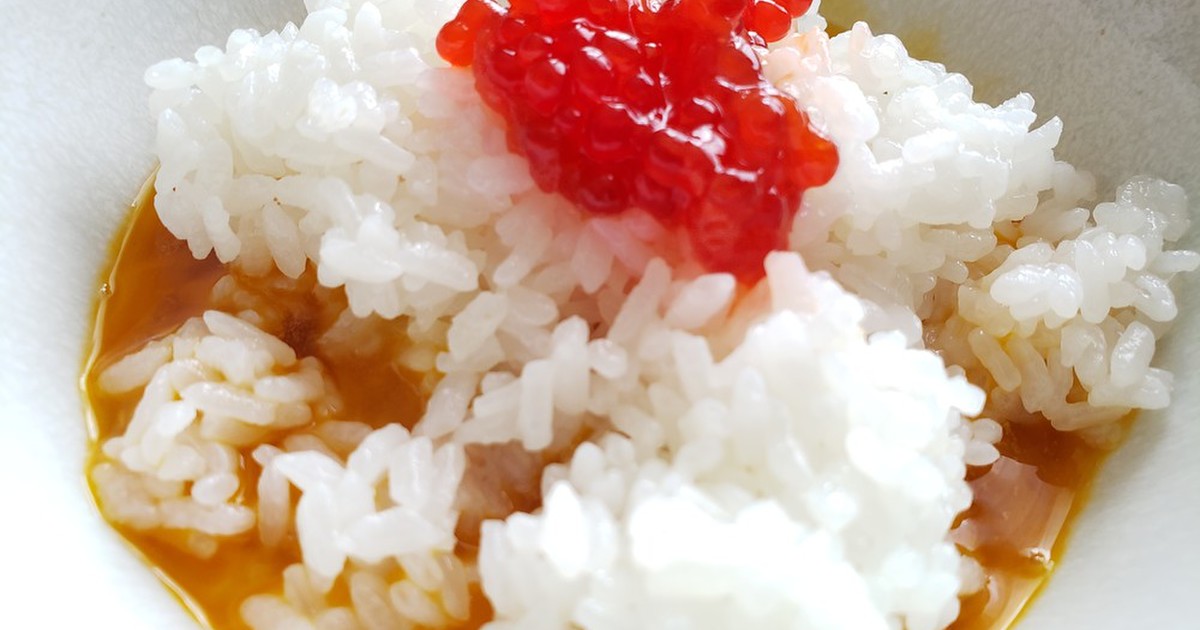 筋子卵かけご飯 高級贅沢究極の卵かけご飯 レシピ 作り方 By きつねどんべい クックパッド