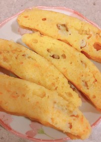 ［離乳食中期〜］米粉と野菜の簡単蒸しパン