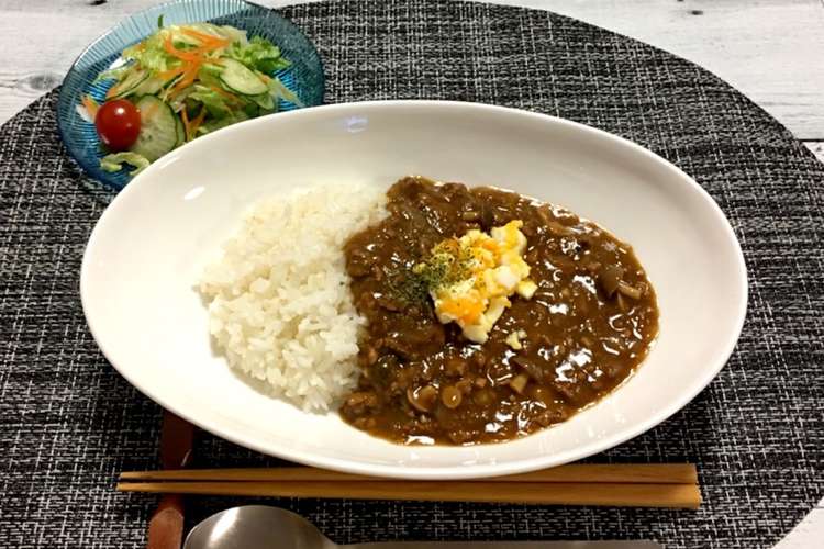 必ず3社の市販ルウをミックス 挽肉カレー レシピ 作り方 By サヤスカマカン クックパッド 簡単おいしいみんなのレシピが360万品