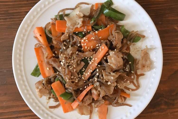 ダイエット 作り置き 糸こんチャプチェ レシピ 作り方 By まちゃみ ママ クックパッド 簡単おいしいみんなのレシピが359万品