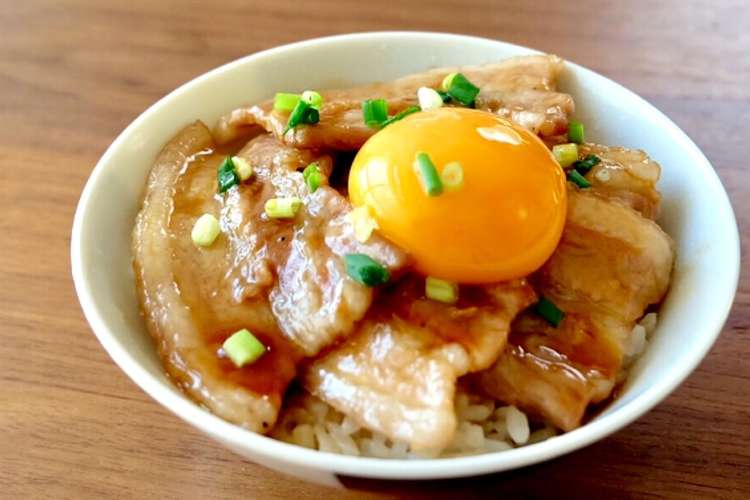 時短5分 旨い がっつり豚バラ丼 レシピ 作り方 By ゆり子 ママレシピ クックパッド 簡単おいしいみんなのレシピが352万品