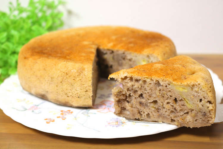 材料3つ 簡単 炊飯器バナナケーキ レシピ 作り方 By パンダワンタン クックパッド