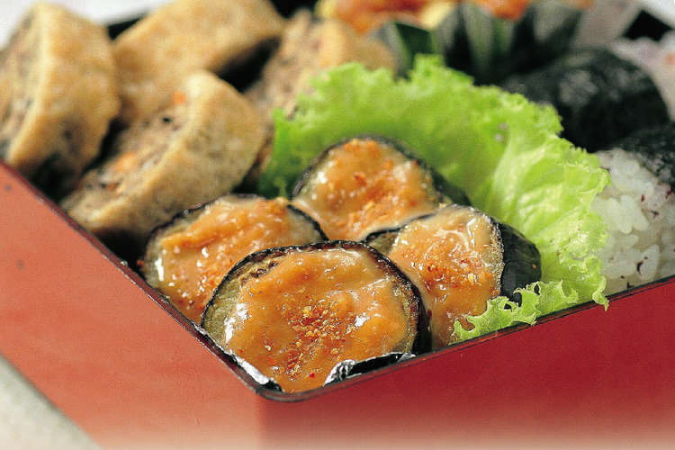 なすの味噌マヨのせ レシピ 作り方 By コープ北陸 クックパッド