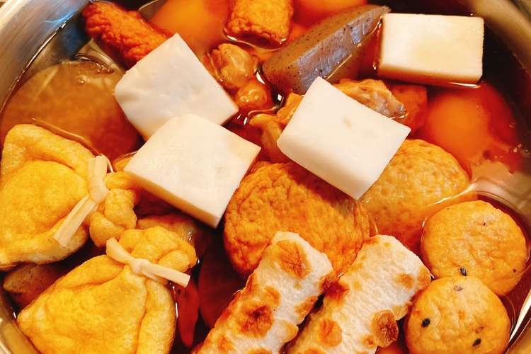 圧力鍋deお手軽時短おでん レシピ 作り方 By ゆずママキッチン クックパッド 簡単おいしいみんなのレシピが358万品