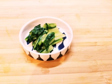簡単✿小松菜のお漬物の写真