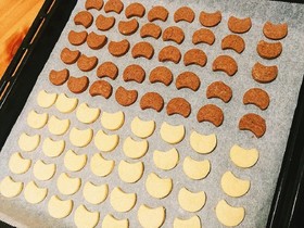 材料3つ簡単さくさくクッキー(卵不使用)