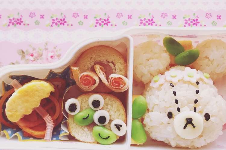 6月のキャラ弁 レシピ 作り方 By ゆっこ131 クックパッド 簡単おいしいみんなのレシピが355万品