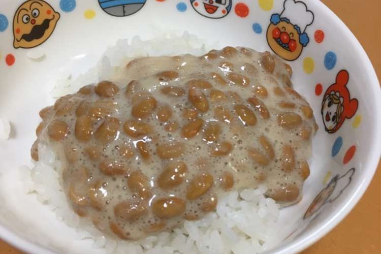 ベタベタがすぐ取れる ふわふわ納豆 レシピ 作り方 By Hamaar クックパッド 簡単おいしいみんなのレシピが359万品
