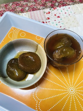 柿酢の皮ごとイチジク甘露煮〜バナーネ編〜