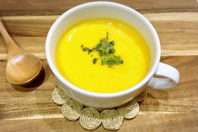 レシピ かぼちゃ スープ かぼちゃのポタージュ（スープ）のレシピ/作り方：白ごはん.com