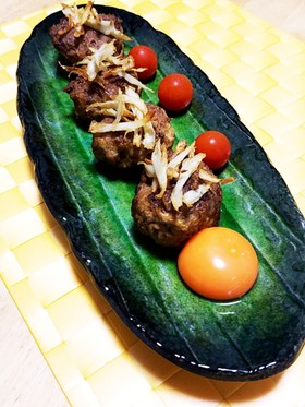 カリカリごぼうとおから豚つくね