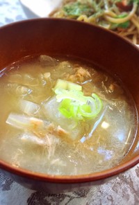 とろ～り冬瓜とシーチキンの中華スープ
