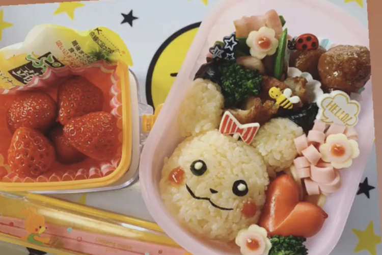 ピカチュウ キャラ弁 ポケモン レシピ 作り方 By Azumama クックパッド 簡単おいしいみんなのレシピが363万品