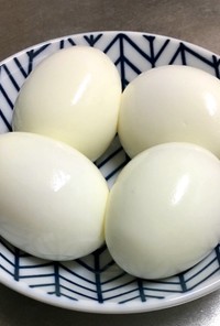 道具は不要☆簡単むきやすい茹で卵の作り方