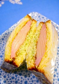 簡単！サンドイッチ☆チーズハムカツ