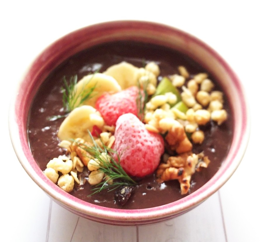 簡単アサイーボウルのレシピ