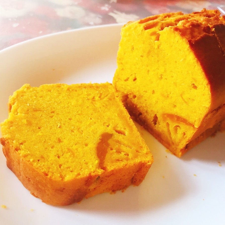 かぼちゃのパウンドケーキ♡の画像
