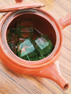 旨みたっぷり!お茶農園流 氷だしのお茶♪