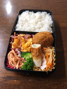 中学生男子弁当☆20190930