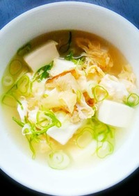 干し鱈のスープ(プゴク)북어국