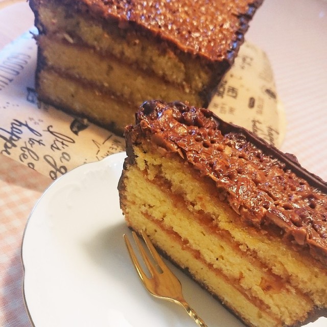 プラリネケーキ レシピ 作り方 By ゆり15 クックパッド
