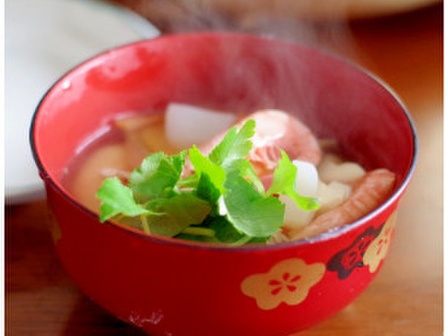 具沢山 富山の雑煮 新川地区 レシピ 作り方 By ケイヤ5621キエ クックパッド 簡単おいしいみんなのレシピが371万品