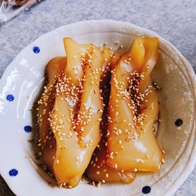 ねじりこんにゃくの甘煮