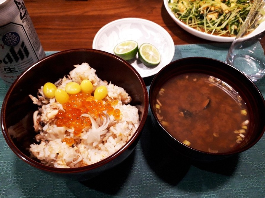 【德風】秋鮭の炊き込み御飯の画像