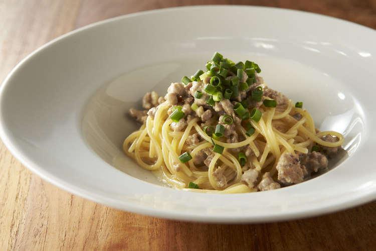 柚子胡椒であっさり 豚挽肉クリームパスタ レシピ 作り方 By ハイライフポーク クックパッド 簡単おいしいみんなのレシピが352万品