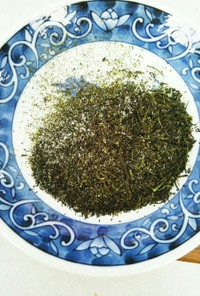 和風!抹茶塩の代わりにお茶で作る緑茶塩♪
