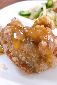 【学校給食】揚げ鶏のマスタードソース