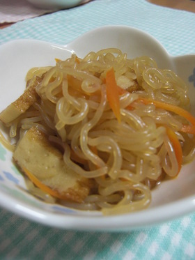 さつま揚げとしらたきの✿さっと煮