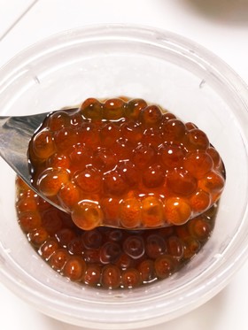 黒くなりにくい!いくらの醤油漬け