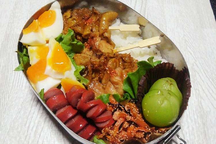高校生男子弁当 2 66 レシピ 作り方 By おぴろさん クックパッド 簡単おいしいみんなのレシピが358万品