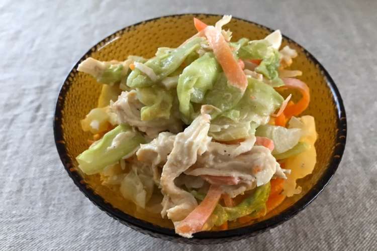蒸しキャベツと鶏むね肉のタルタルサラダ レシピ 作り方 By すきま クックパッド 簡単おいしいみんなのレシピが357万品