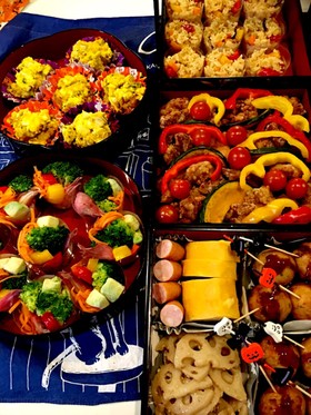 運動会 弁当 ハロウィン