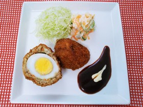 高たんぱく!スコッチエッグ