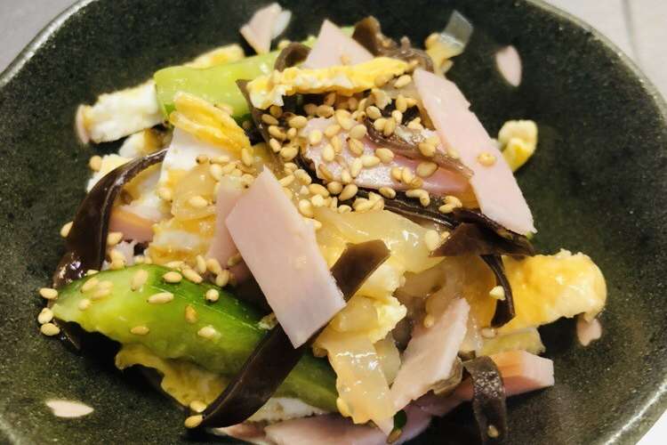 クラゲとキクラゲで叩き胡瓜の中華風酢の物 レシピ 作り方 By 流離のお菊 クックパッド 簡単おいしいみんなのレシピが361万品