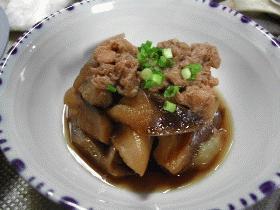 ナスとツナの煮物