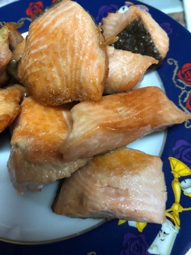 冷凍OK・常備菜(秋鮭の照り焼き)