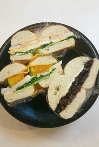 コストコベーグル 3種 サンドイッチ