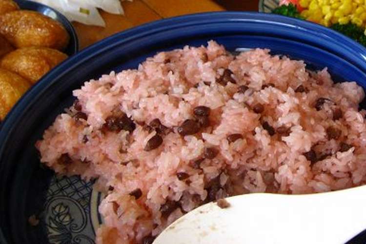 炊飯器でお赤飯 甘納豆 レシピ 作り方 By ぱんだめいちゃ クックパッド 簡単おいしいみんなのレシピが360万品