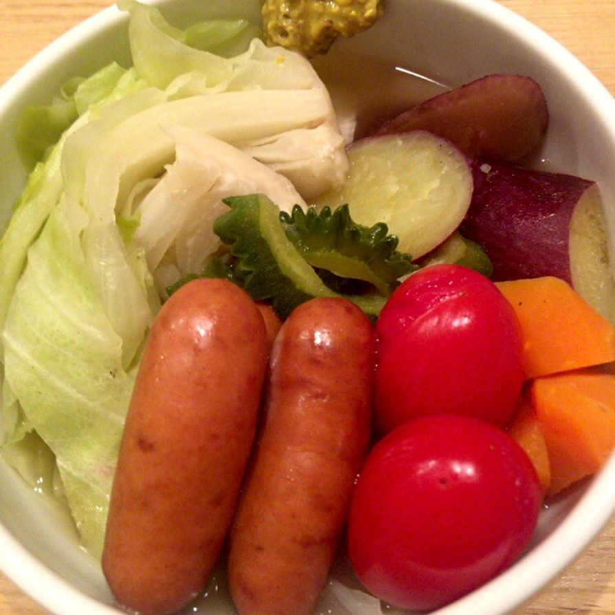 パンクキャベツと夏秋野菜のポトフの画像