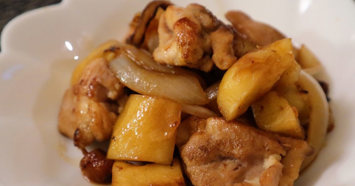 鶏肉じゃがいも玉ねぎの甘辛炒め by COYN 【クックパッド】 簡単おいしいみんなのレシピが350万品