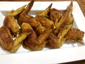 手羽先のカレー粉焼き