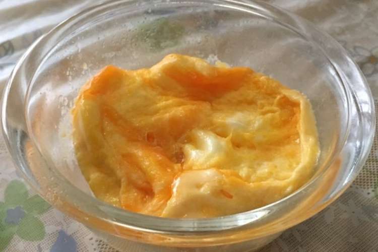 レンジでふわふわ卵焼き レシピ 作り方 By さばいちごあいす クックパッド