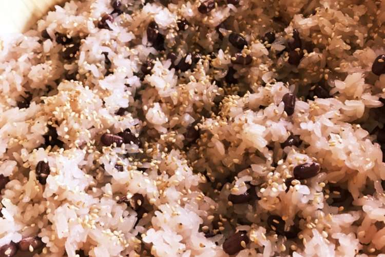 お赤飯高知県幡多甘いお赤飯 レシピ 作り方 By Malulani02 クックパッド 簡単おいしいみんなのレシピが353万品