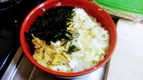 和韓折衷!さくっとぶっかけうどんランチ