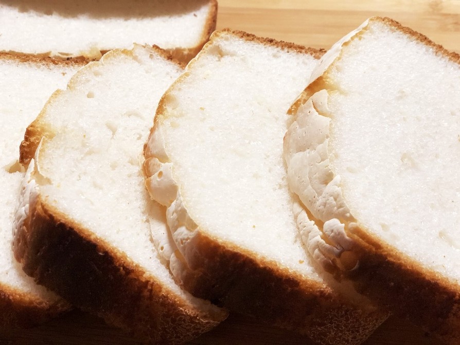 ミズホチカラ×こだま酵母×HBの米粉パンの画像